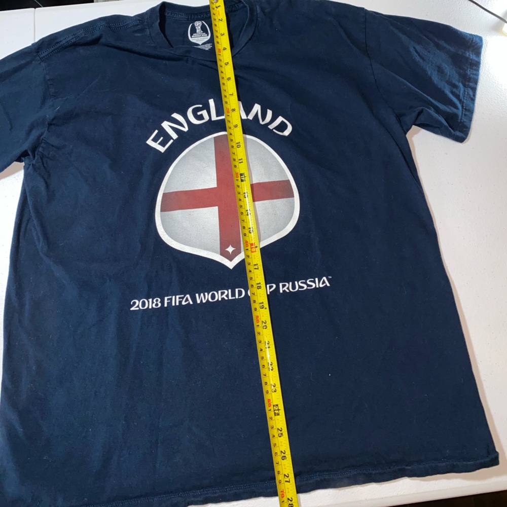 FIFA World Cup 2018 England National Team 🏴󠁧󠁢󠁥󠁮󠁧󠁿 T-Shirt | Size XL - Picture 6 of 9